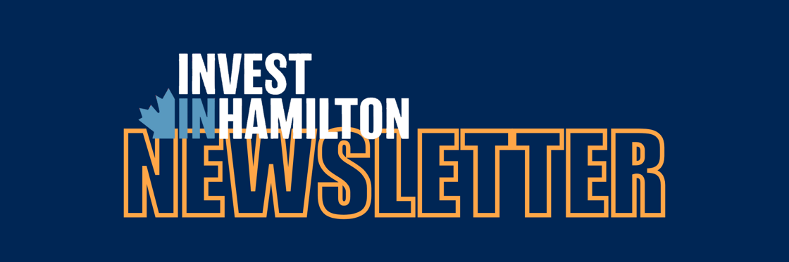 Header image for the invest in Hamilton Newsletter